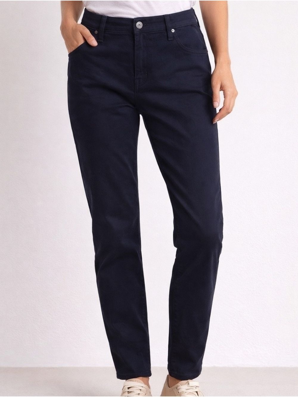Liverpool Los Angeles Kingston Modern Straight Jeans 38x32 Navy NWT